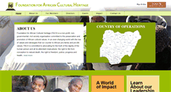 Desktop Screenshot of fach-nigeria.org